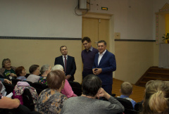 18 октября Глава муниципального образования «Глазовский район» Сабреков В.В. и депутаты Государственного Совета УР Невоструев В.П. и Волков А.А. провели встречи с жителями Глазовского района. 18 октября Глава муниципального образования «Глазовский район» Сабреков В.В. и депутаты Государственного Совета УР Невоструев В.П. и Волков А.А. провели встречи с жителями Глазовского района.