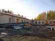 Ремонт кровли здания Адамской школы