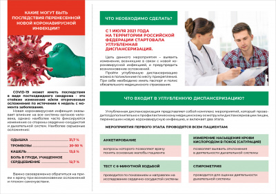 Памятка для населения по углубленной диспансеризации.